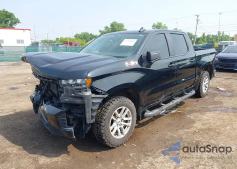 2019 Chevrolet Silverado 1500 Rst z USA, uszkodzony, nr VIN 3GCUYEED1KG105650